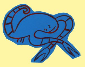 Horóscopo: el signo del escorpión. Ilustración de P. La Porta. de Patrizia La Porta