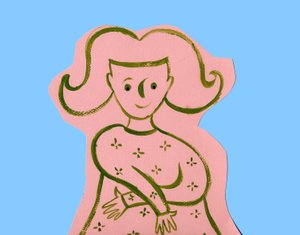 Horóscopo: el signo de la virgen. Ilustración de P. La Porta. de Patrizia La Porta