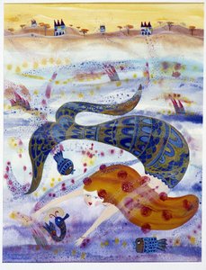 Sirena - ilustración de Patrizia La Porta de Patrizia La Porta