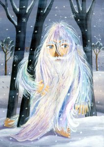 Yeti - Ilustración de Patrizia La Porta, 2000.