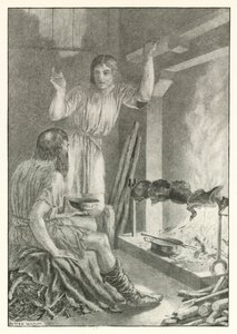 Ilustración para la Odisea de Homero (litografía) de Patten (after) Wilson