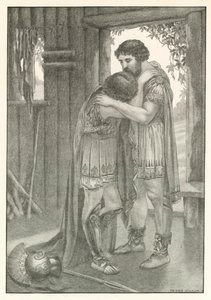 Ilustración para la Odisea de Homero (litografía) de Patten (after) Wilson