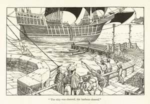 Rime of the Ancient Mariner (grabado) de Patten Wilson