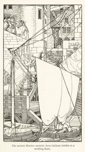 Rime of the Ancient Mariner (grabado) de Patten Wilson