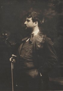 Retrato del violinista y compositor Joan Manén y Planas de Pau Audouard