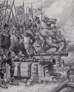 Uso temprano de la pólvora en batalla de Paul (after) Hardy