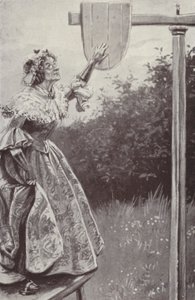 Ilustración para Barchester Towers de Anthony Trollope de Paul (after) Hardy