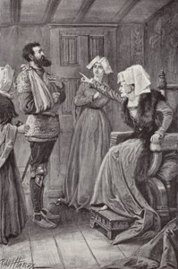 Ilustración para El Claustro y El Hogar de Charles Reade de Paul (after) Hardy