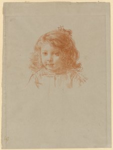 Busto de una joven (recto); Perfil de una joven (verso) de Paul Adolphe Rajon