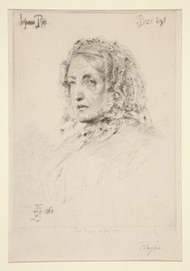 Suzanna Rose, después de Sandys de Paul Adolphe Rajon