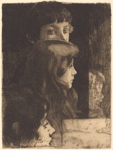 Una Familia, 1890 de Paul Albert Besnard