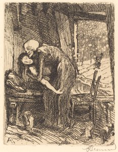 Caritativo, 1900 de Paul Albert Besnard
