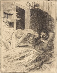 Misery La Misère, c. 1886 de Paul Albert Besnard