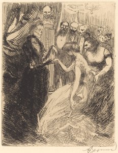 La presentación, 1900 de Paul Albert Besnard