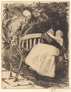 La advertencia, 1900 de Paul Albert Besnard