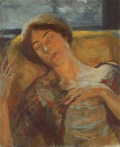 Cabeza de mujer, c.1890 de Paul Albert Besnard
