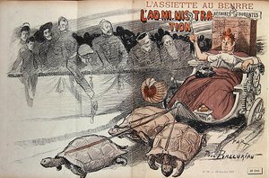 Caricatura de la Administración Francesa, de 