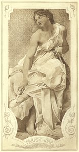 Terpsícore, Musa de la Danza Coral de Paul Baudry