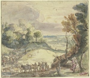 Jacob luchando con el ángel