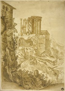 Templo de Vesta, Tívoli de Paul Bril