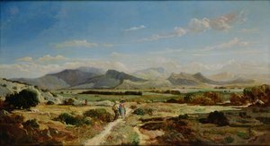 Colinas cerca de Allauch, 1862 de Paul Camille Guigou