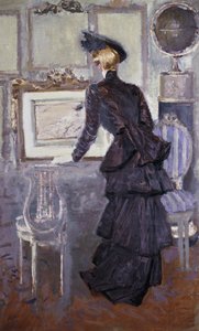 Daisy, Princesa de Pless en el estudio del artista, 1907