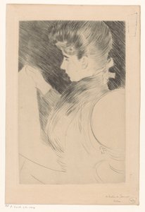 Mujer lectora de Paul Cesar Helleu