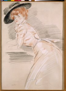 Madame Helleu con sombrero