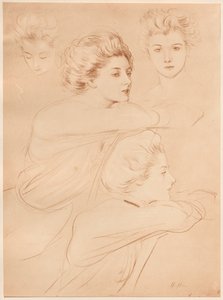Parisina, 1898 de Paul Cesar Helleu