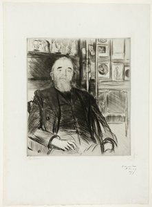 Retrato de Alexis Rouart de Paul Cesar Helleu