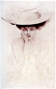 Retrato de la condesa de Noailles de Paul Cesar Helleu