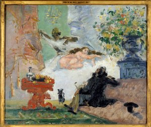 Una Olimpia moderna de Paul Cézanne