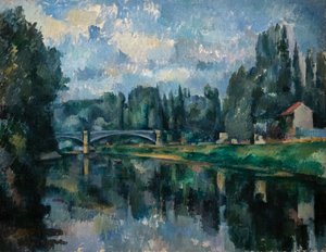 orillas del Marne de Paul Cézanne