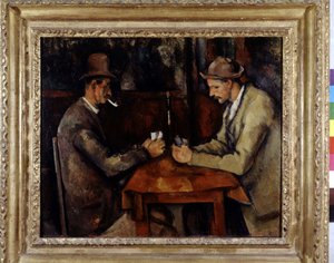 Jugadores de cartas de Paul Cézanne