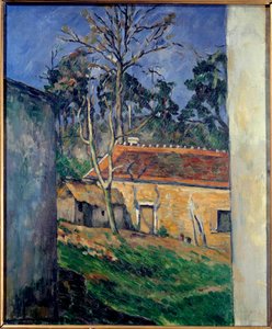 Cours de ferme à Auvers de Paul Cézanne