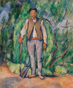 Jardinero (El jardinero) de Paul Cézanne