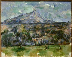 Montaña de la Santa Victoria de Paul Cézanne
