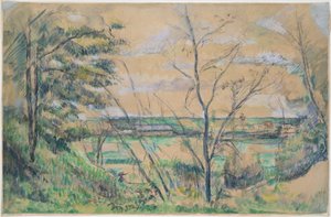 En el Valle del Oise de Paul Cézanne