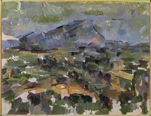 La montaña Sainte-Victoire de Paul Cézanne