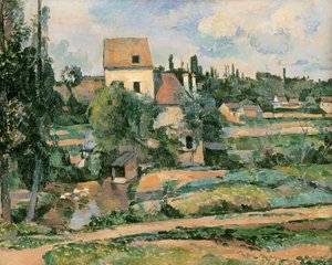 Moulin de la Couleuvre en Pontoise de Paul Cézanne