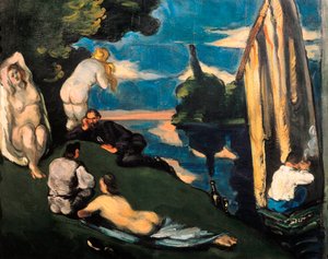 Pastoral, o Idilio de Paul Cézanne