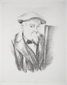 Autorretrato de Paul Cézanne
