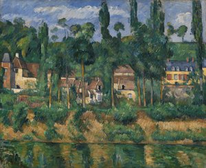El castillo de Medan, c.1880 (óleo sobre lienzo) de Paul Cézanne