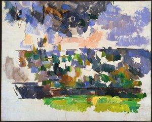 El jardín de Les Lauves (Le Jardin des Lauves) de Paul Cézanne