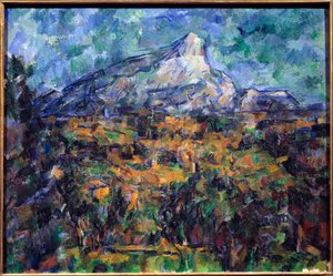 La Montaña Santa Victoria de Paul Cézanne