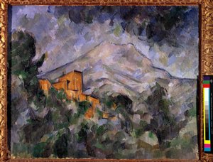 La Montaña Santa Victoria y el Castillo Negro de Paul Cézanne
