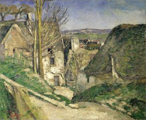 La casa del hombre ahorcado, Auvers-sur-Oise de Paul Cézanne