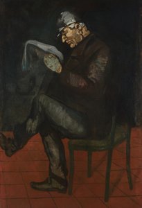 El padre del pintor, Louis-Auguste Cézanne, c.1865 (óleo sobre lienzo)