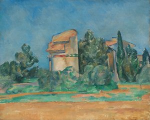 La torre de las palomas en Bellevue de Paul Cézanne