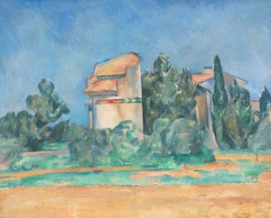 La torre de palomas en Bellevue de Paul Cézanne